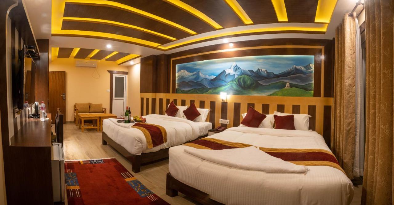 Hotel Satkar Pvt Ltd Pokhara Zewnętrze zdjęcie